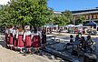 Ukrainischer Chor singt beim Vereinsmarkt "Club Connect"