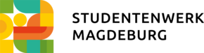 Bunte Formen als Logo des Studentenwerks Magdeburg