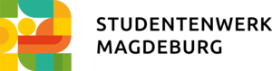 Bunte Formen als Logo des Studentenwerks Magdeburg
