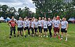 Gruppe von Läufern beim Firmenlauf
