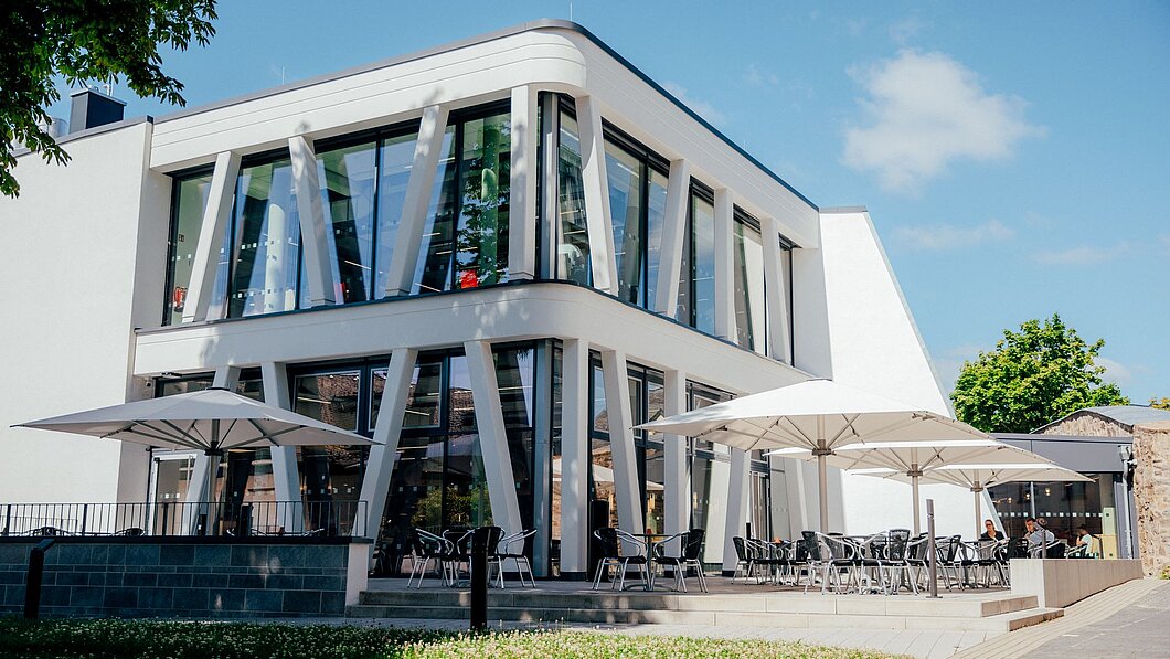 Mensa-Gebäude am Campus Unteres Schloss