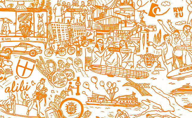 Oranges Scribble