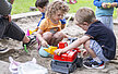 Sandkasten Kita Kleine Knöpfe
