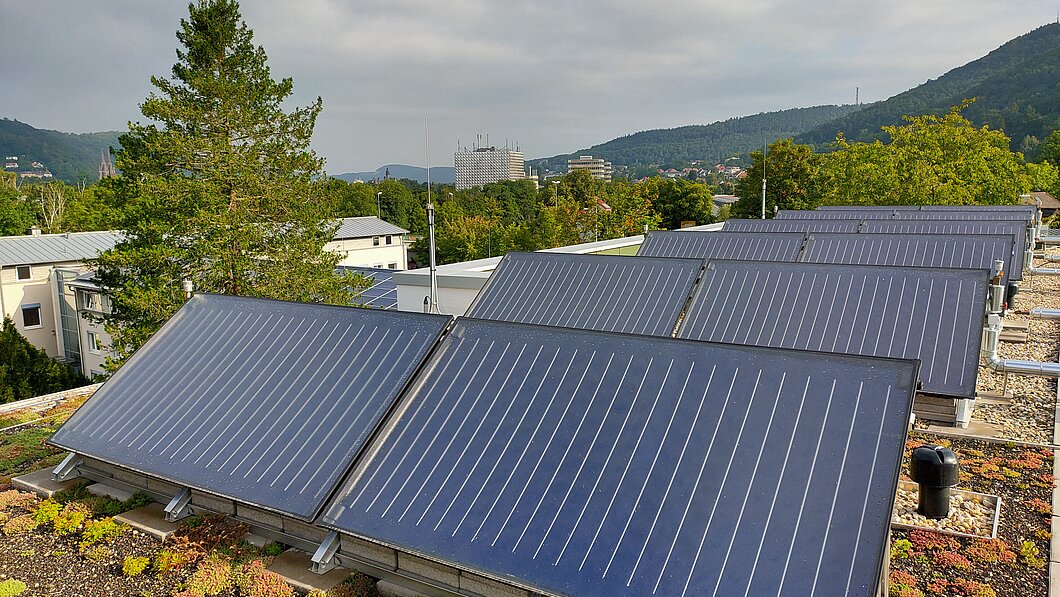 Solaranlage auf unserem Wohnheim