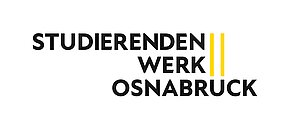 Logo des Studierendenwerks Osnabrück in schwarz/gelb