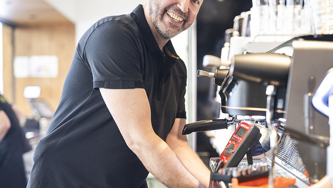 Kaffeemaschine Technik UB Freiburg